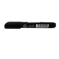 Marker Permanent Negru Varf Tesit Kores
