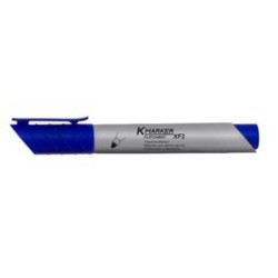 Marker pentru Flipchart Kores, Varf de 3 mm, Albastru, Marker Flipchart, Markere Flipchart, Markere pentru Flipchart, Marker Nepermanent, Marker Albastru pentru Flipchart, Markere Albastre pentru Flipchart