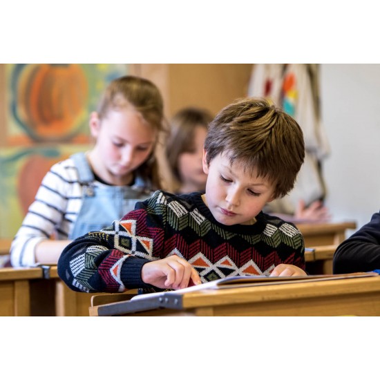 Pix cu Mecanism K6 Kores, Albastru, Varf de 0.7 mm, Pix Albastru, Pixuri Albastre, Pix Simplu, Pixuri Simple, Pixuri Scoala, Pixuri pentru Scoala, Pix Cerneala Albastra, Pix cu Cerneala Albastra, Pix Albastru Kores, Pix cu Grip