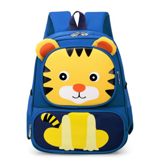 Ghiozdan Gradinita Sf Tigru Albastru 3 Fermoare Pigna