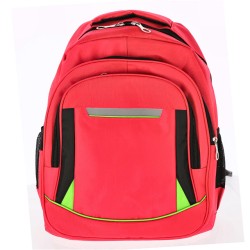 Ghiozdan Gimnaziu Teens Rosu 3 Fermoare Pigna
