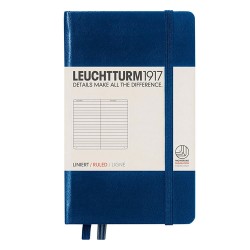 Caiet A6 Dictando Coperta Rigida Albastru Navy Leuchtturm