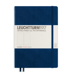 Caiet A5 Velin Coperta Rigida Albastru Navy Leuchtturm