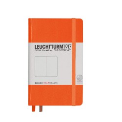 Caiet A6 Velin Coperta Rigida Portocaliu Leuchtturm
