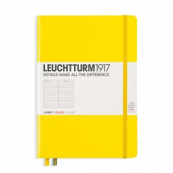 Caiet A5 Dictando Coperta Rigida Galben Leuchtturm