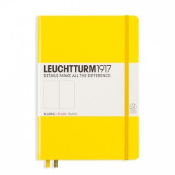 Caiet A5 Velin Coperta Rigida Galben Leuchtturm