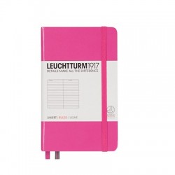 Caiet A6 Dictando Coperta Rigida Roz Leuchtturm