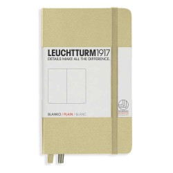 Caiet A6 Velin Coperta Rigida Nisipiu Leuchtturm