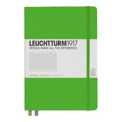 Caiet A5 Aritmetica Coperta Rigida Vernil Leuchtturm