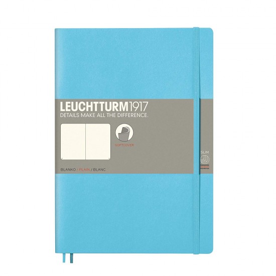 Caiet B5 Velin Coperta Flexibila Bleu Leuchtturm