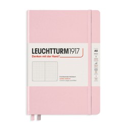 Caiet A5 Punctat Coperta Rigida Roz Pastel Leuchtturm
