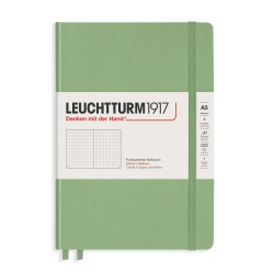 Caiet A5 Punctat Coperta Rigida Vernil Pastel Leuchtturm