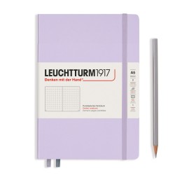 Caiet A5 Punctat Coperta Rigida Lila Leuchtturm