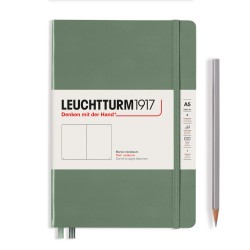 Caiet A5 Velin Coperta Rigida Olive Leuchtturm