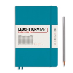 Caiet A5 Aritmetica Coperta Rigida Albastru Ocean Leuchtturm