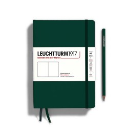 Caiet A5 Velin Coperta Rigida Verde Padure Leuchtturm