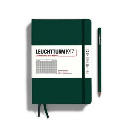 Caiet A5 Aritmetica Coperta Rigida Verde Padure Leuchtturm