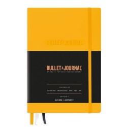Caiet A5 Bullet Journal Ed. 2 Coperta Rigida Galben Leuchtturm