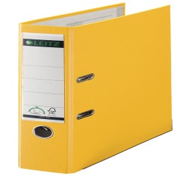 Biblioraft Plastifiat 8cm 180grade Galben Leitz