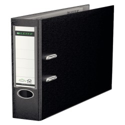 Biblioraft plastifiat 5 cm 180 g negru Leitz – organizare documente A4 Active Style