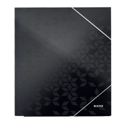 Mapa Carton Cu Elastic Negru Wow Leitz