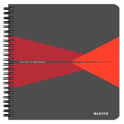 Caiet Birou Spira A5 Dictando Rosu Leitz