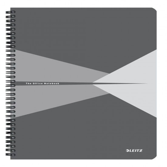 Caiet Birou Spira A5 Dictando Gri Leitz