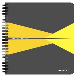 Caiet Birou Spira A5 Aritmetica Galben Coperta Pp Office Leitz