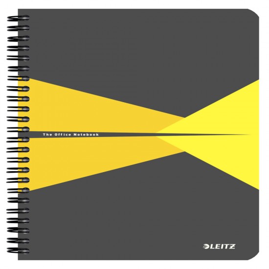 Caiet Birou Spira A5 Aritmetica Galben Coperta Pp Office Leitz