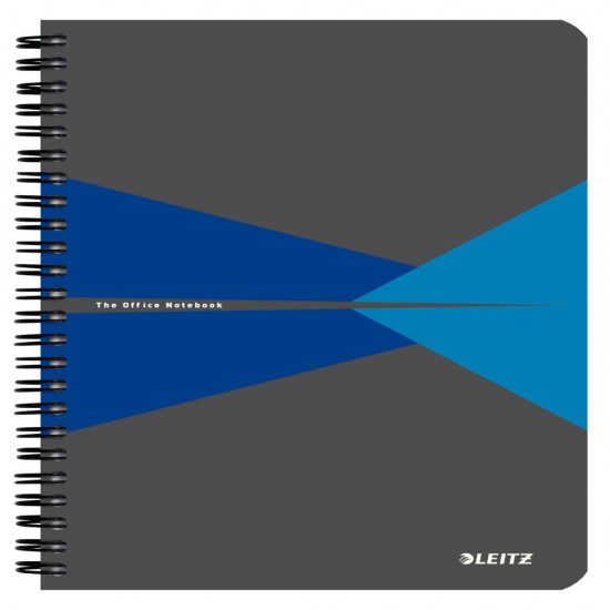 Caiet Birou Spira A5 Dictando Albastru Coperta Pp Office Leitz
