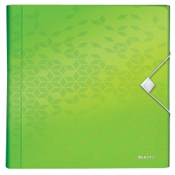 Mapa Plastic 6 Compartimente Verde Tip Proiect Wow Leitz