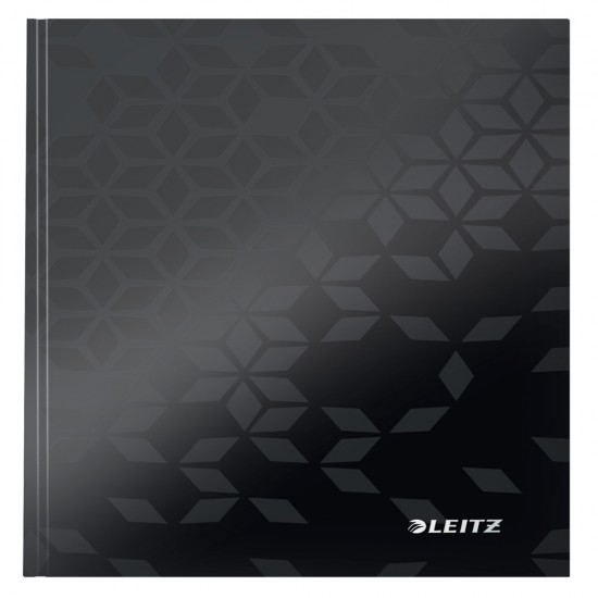 Caiet Birou A5 Dictando Negru Coperta Carton Wow Leitz