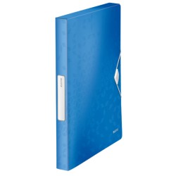 Mapa Plastic Albastru Metalizat 30mm Jumbo Wow Leitz