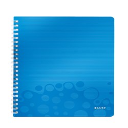 Caiet Birou Spira A4 Dictando Albastru Coperta Pp Wow Leitz