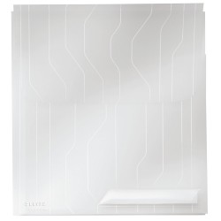 Mapa Plastic Cu Burduf 2cm Transparenta 3/set Combifile Leitz