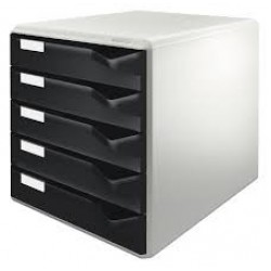 Cabinet 5 Sertare Negru Standard Leitz