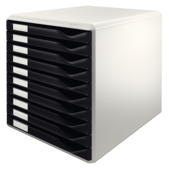 Cabinet 10 Sertare Negru Standard Leitz