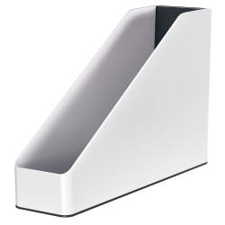 Suport Documente Plastic Negru Metalizat/alb Wow Leitz