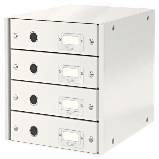 Cabinet 4 Sertare Alb Click&store Leitz