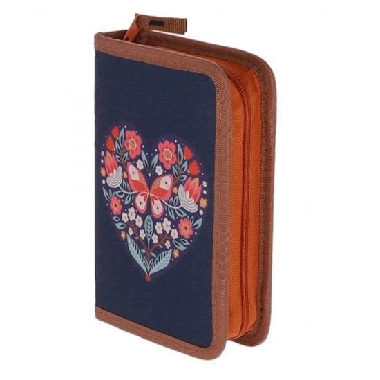 Penar Echipat 23 Piese 1 Fermoar 2 Extensii Inima Negru Pigna