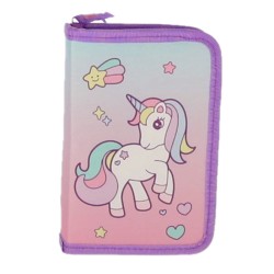 Penar Echipat 31 Piese 1 Fermoar 2 Extensii Unicorn Roz Pigna