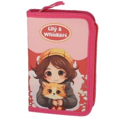 Penar Echipat 31 Piese 1 Fermoar 2 Extensii Lily Roz Pigna