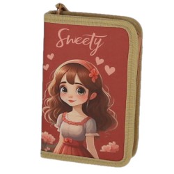 Penar Echipat 31 Piese 1 Fermoar 2 Extensii Sweety Maro Pigna