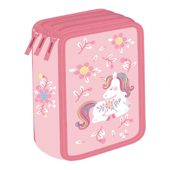 Penar Echipat 33 Piese 3 Fermoare Unicorni Pigna