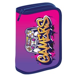 Penar Echipat 50 Piese 1 Fermoar 2 Extensii Gamers Roz Pigna