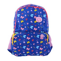 Ghiozdan Gimnaziu Fly Butterfly Albastru Multicolor Pigna