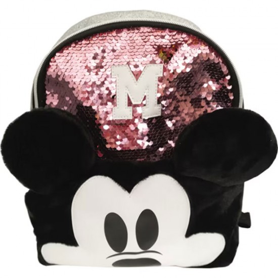 Ghiozdan Gradinita Mini Paiete Mickey Mouse Pigna