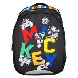 Ghiozdan Clasele I-iv Mickey Negru Sporturi Pigna