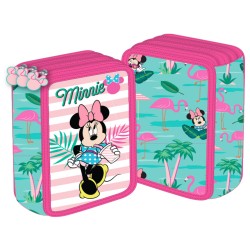 Penar Neechipat 3 Fermoare Minnie Roz-verde Pigna