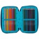 Penar Echipat 3 Fermoare Majewski, Model Stitch Cool , 45 Piese, Dimensiune 19.5x12.5x6.5 Cm